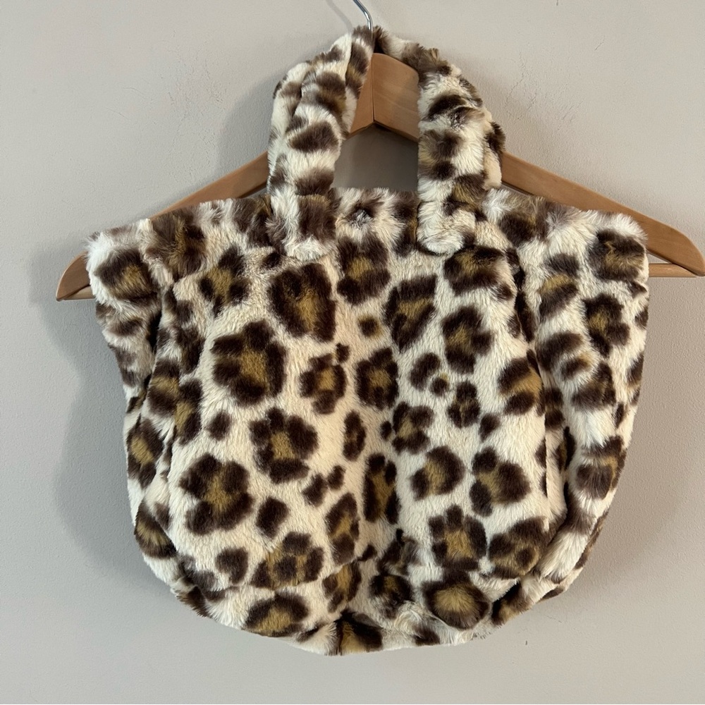 Aerie Leopard Print Tote Bag - Picture 3 of 9
